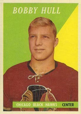 1958 Topps #66 Bobby Hull Rookie Card