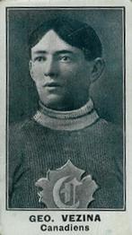 1912 C57 #1 Georges Vezina Hockey Card