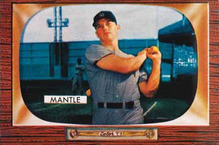 1955 Bowman #202 Mickey Mantle Baseball Card