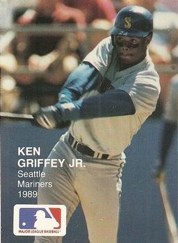 1989 Action Superstars MLB Logo Test #2 Ken Griffey Jr. Baseball Card 1989 Action Superstars MLB Logo Test #2 Ken Griffey Jr. Baseball Card