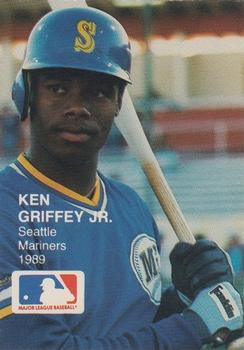 1989 Action Superstars MLB Logo Test No Number 2 Ken Griffey Jr. Baseball Card