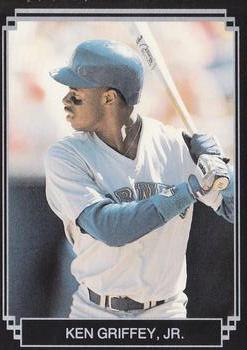 1989 Black and Silver 4 Ken Griffey Jr. Baseball Card 1989 Black and Silver 4 Ken Griffey Jr. Baseball Card