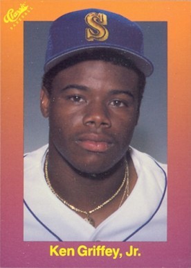 1989 Classic Travel Orange #131 Ken Griffey Jr. Baseball Card 1989 Classic Travel Orange #131 Ken Griffey Jr. Baseball Card