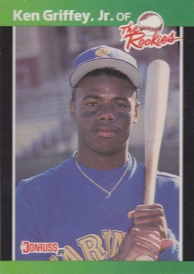 1989 Donruss The Rookies #3 Ken Griffey Jr. Baseball Card 1989 Donruss The Rookies #3 Ken Griffey Jr. Baseball Card