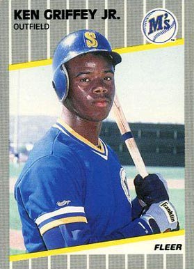 1989 Fleer #548 Ken Griffey Jr. Baseball Card