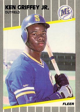 1989 Fleer Glossy #548 Ken Griffey Jr. Baseball Card