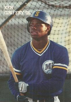1989 Pacific Cards & Comics Baseball's Best Three #5 Ken Griffey Jr. Baseball Card 1989 Pacific Cards & Comics Baseball's Best Three #5 Ken Griffey Jr. Baseball Card