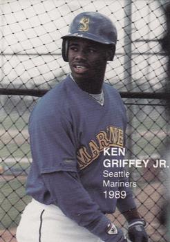 1989 Pacific Cards & Comics Playball U.S.A. #10 Ken Griffey Jr. Baseball Card 1989 Pacific Cards & Comics Playball U.S.A. #10 Ken Griffey Jr. Baseball Card