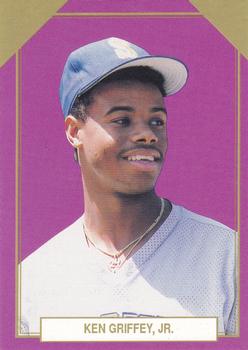 1989 Premier Player Gold Edition Series 5 #1 Ken Griffey Jr. Baseball Card