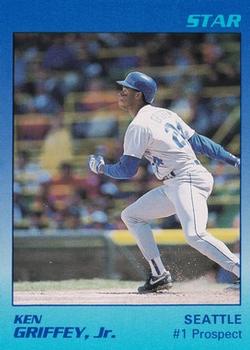 1989 Star Blue:Blue White Back #6 Ken Griffey Jr. Baseball Card