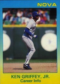 1989 Star Nova #119 Ken Griffey Jr. Baseball Card 1989 Star Nova #119 Ken Griffey Jr. Baseball Card