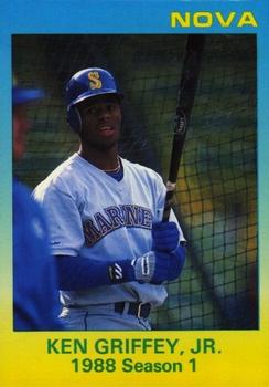 1989 Star Nova #120 Ken Griffey Jr. Baseball Card 1989 Star Nova #120 Ken Griffey Jr. Baseball Card