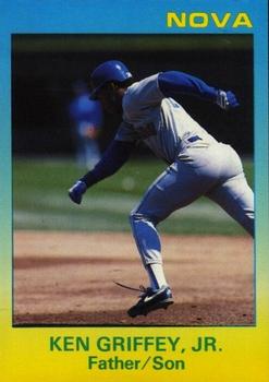 1989 Star Nova #123 Ken Griffey Jr. Baseball Card 1989 Star Nova #123 Ken Griffey Jr. Baseball Card