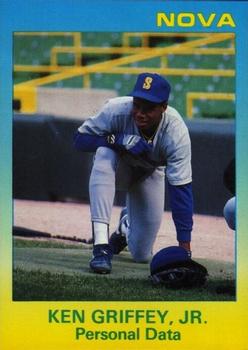 1989 Star Nova #124 Ken Griffey Jr. Baseball Card 1989 Star Nova #124 Ken Griffey Jr. Baseball Card