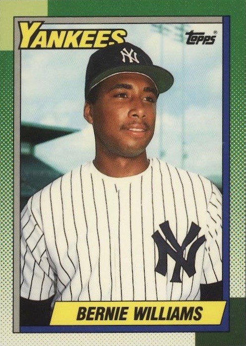 1990 Topps #701 Bernie Williams Rookie Card 1990 Topps #701 Bernie Williams Rookie Card