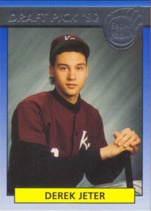 1992 Front Row Silver #55 Derek Jeter Baseball Card 1992 Front Row Silver #55 Derek Jeter Baseball Card