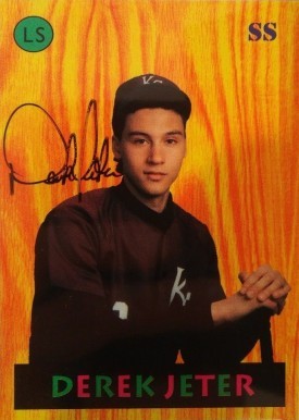 1992 Little Sun High School Prospects Derek Jeter Baseball Card Autographed 1992 Little Sun High School Prospects Derek Jeter Baseball Card Autographed