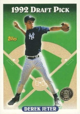 1993 Topps Colorado Rockies Inaugural Year #98 Derek Jeter Baseball Card