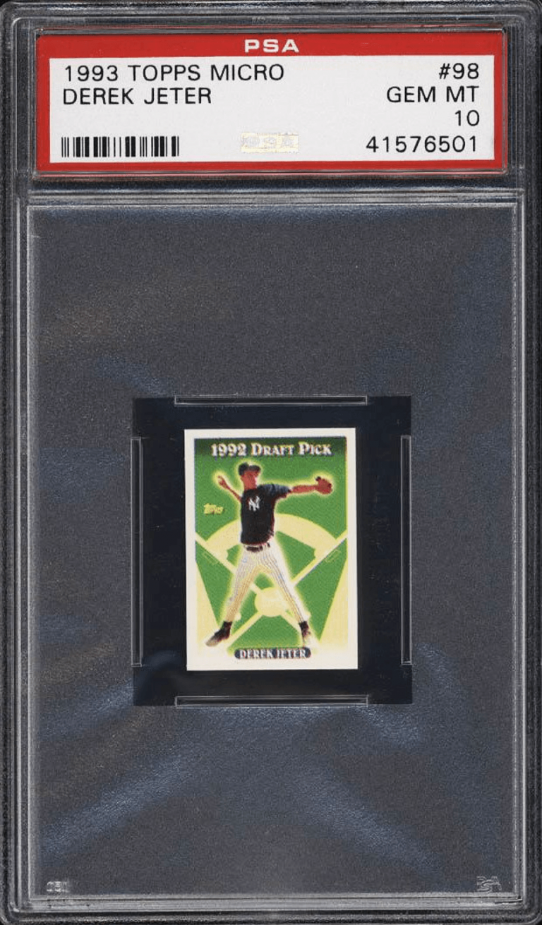 16 Most Valuable Derek Jeter Rookie Cards Old Sports Cards