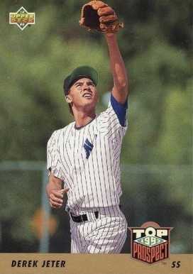 1993 Upper Deck #449 Derek Jeter Golden Hologram Baseball Card