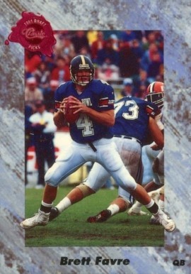 1991 Classic 4 Sport #129 Brett Favre Football Card