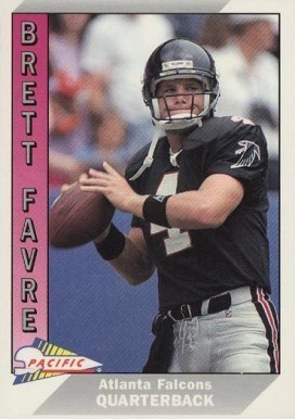 1991 Pacific #551 Brett Favre Football Card