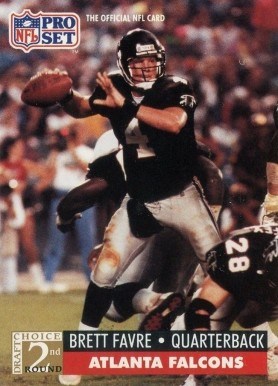 1991 Pro Set #762 Brett Favre Football Card