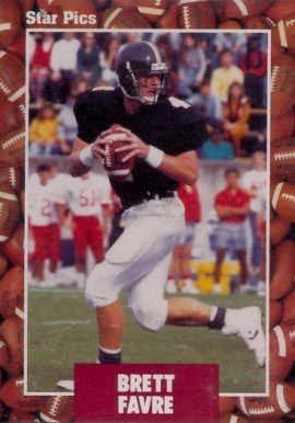 1991 Star Pics Autograph #65 Brett Favre Football Card