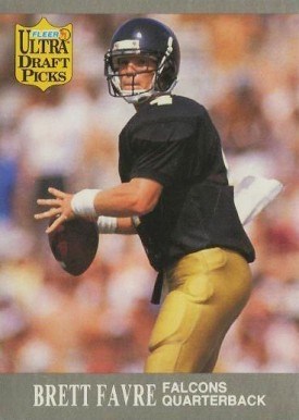 1991 Ultra #283 Brett Favre Football Card 1991 Ultra #283 Brett Favre Football Card