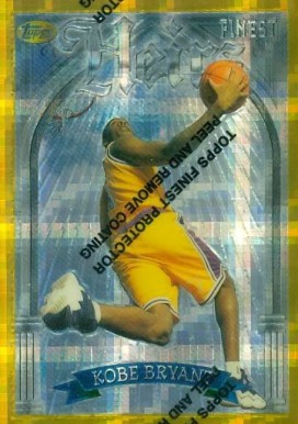 1996 Finest Gold Atomic Refractor #269 Kobe Bryant Basketball Card