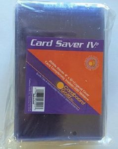 Card Saver 4 Baseball Card Sleeves