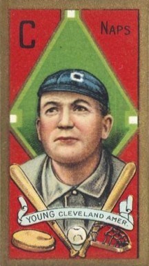 1911 T205 Gold Border Cy Young Baseball Card