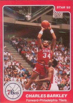 1984-1985 Star #202 Charles Barkley Basketball Card 1984-1985 Star #202 Charles Barkley Basketball Card