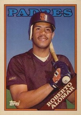 1988 Topps Tiffany Traded #4T Roberto Alomar Rookie Card 1988 Topps Tiffany Traded #4T Roberto Alomar Rookie Card
