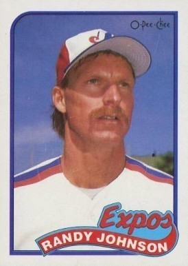 1989 O-Pee-Chee #186 Randy Johnson Rookie Card