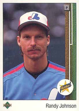 1989 Upper Deck #25 Randy Johnson Rookie Card 1989 Upper Deck #25 Randy Johnson Rookie Card