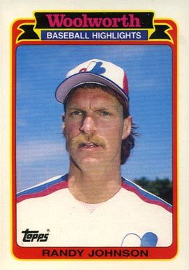 1989 Woolworth #13 Randy Johnson Rookie Card