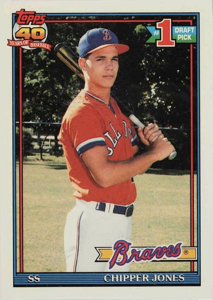 Chipper Jones Rookie Cards The Ultimate Collector’s Guide Old Sports