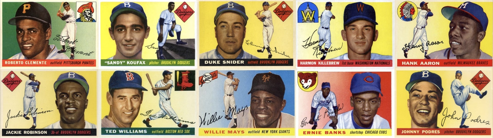 10 Most Valuable 1955 Topps Baseball Cards Old Sports Cards