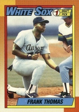 1990 O-Pee-Chee #414 Frank Thomas Rookie Card 1990 O-Pee-Chee #414 Frank Thomas Rookie Card