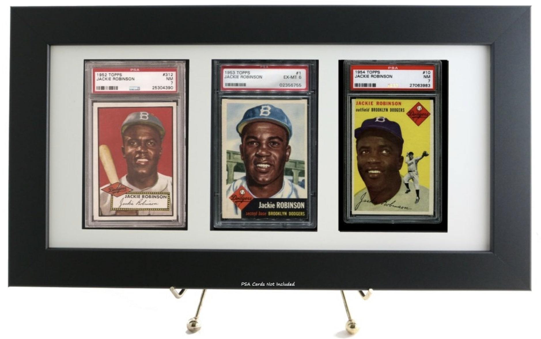 PSA Cards Displayed in Frame