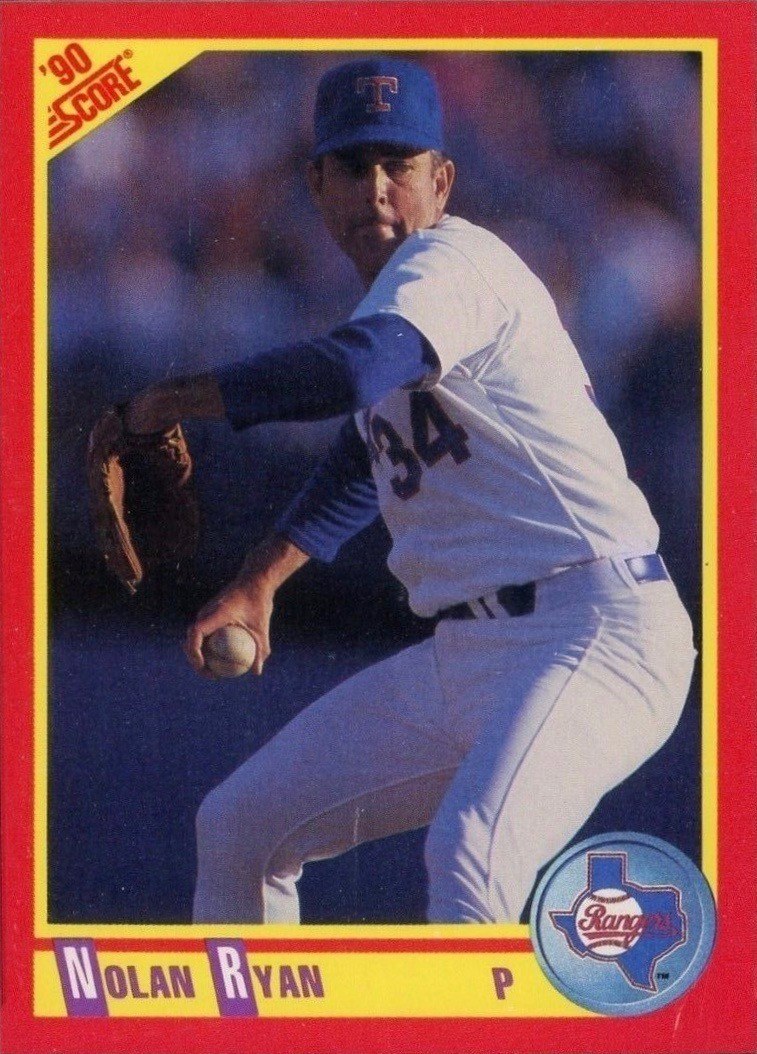 1990 Score #250 Nolan Ryan Baseball Card