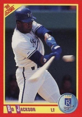 1990 Score #280 Bo Jackson Baseball Card 1990 Score #280 Bo Jackson Baseball Card