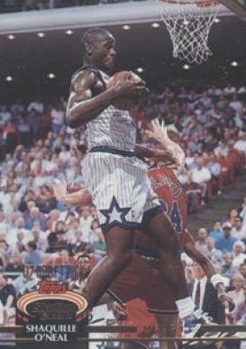 1992 Stadium Club #247 Shaq O'Neal Basketball Card