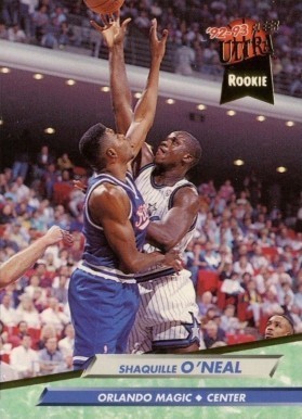 1992 Ultra #328 Shaq Rookie Card