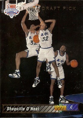 1992 Upper Deck #1 Shaq Rookie Card