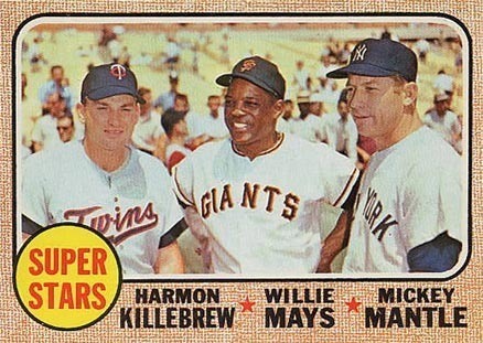 1968 Topps #490 Super Stars Baseball Card 1968 Topps #490 Super Stars Baseball Card