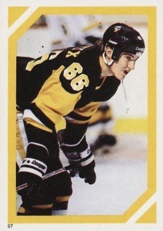 Mario Lemieux Autographed 1985 O-Pee-Chee Rookie Card #9