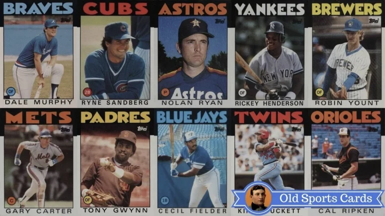 1986 Topps Baseball Cards