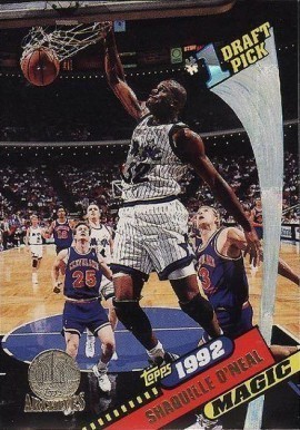 1992 Topps Archives #150 Shaq Rookie Card